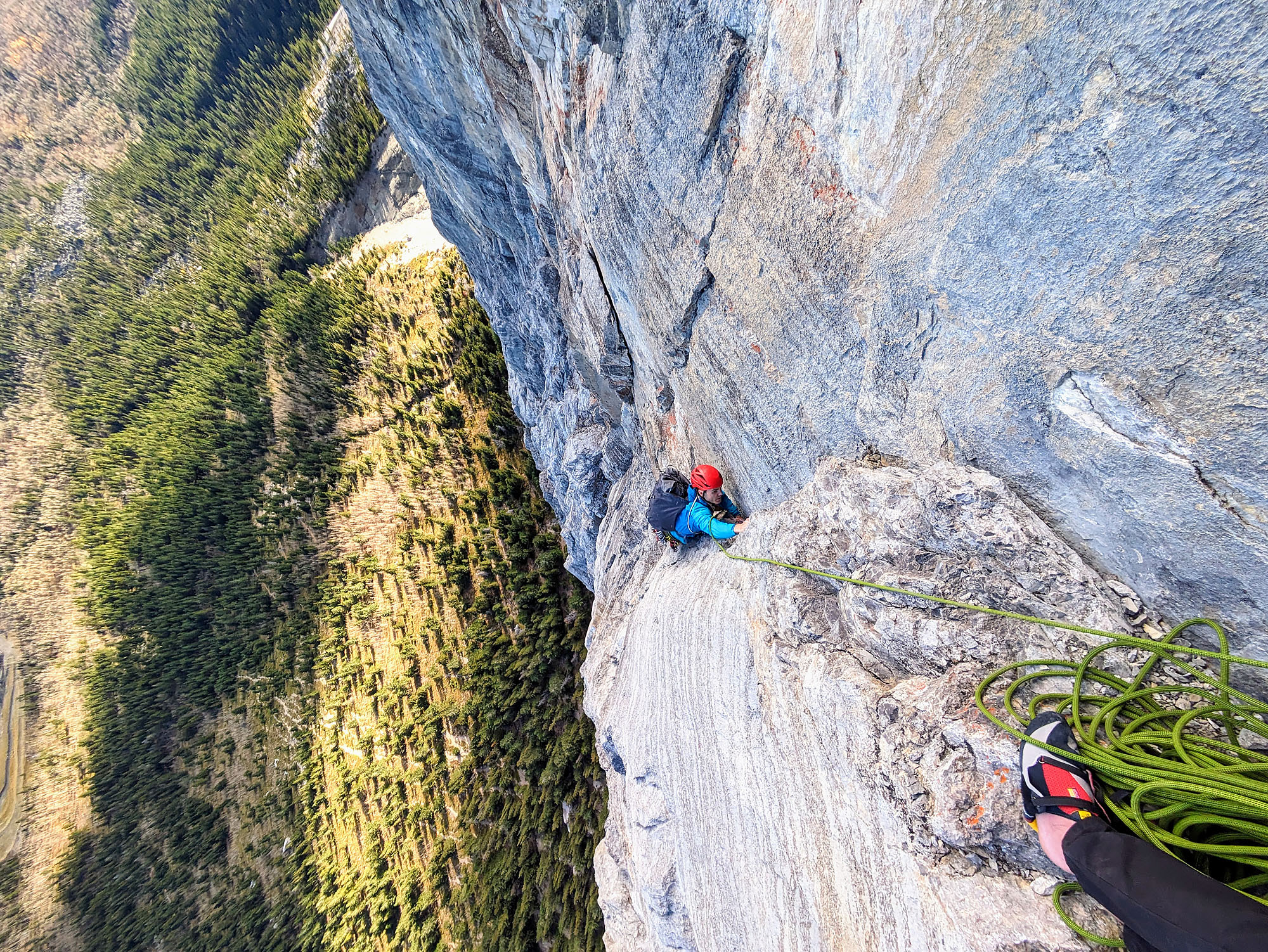 Dreambed (5.11b) on Yamnuska | Alpine Journals